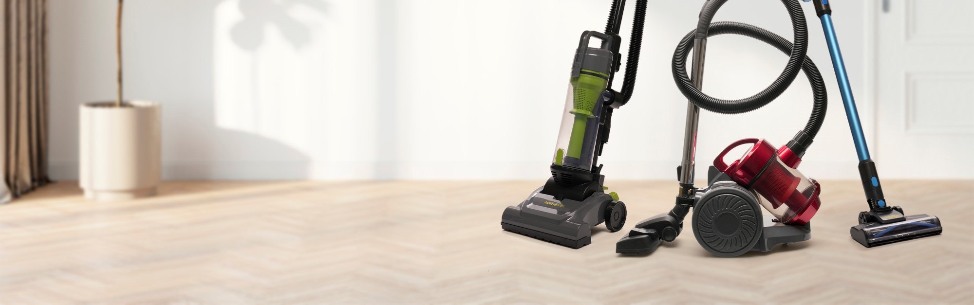 NEW CORDED AND CORDLESS VACUUMS