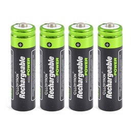 B011 Lloytron 4pk NIMH AccuPower Battery - AA 800mAh