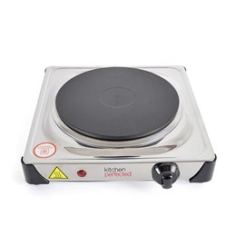 E4103SS KitchenPerfected 1500w Single Hotplate - Stainless Steel