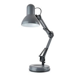 L945GR HomeLife 35w 'Swing Poise' Hobby Desk Lamp - Anthracite Grey