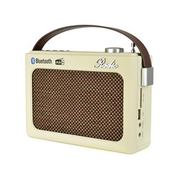 N5401CR-A Lloytron DAB/FM Portable Stereo Radio with MusicStream - Cream