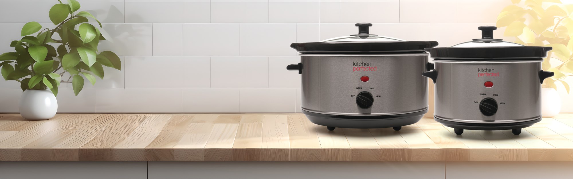 NEW KitchenPerfected®  SLOW COOKERS