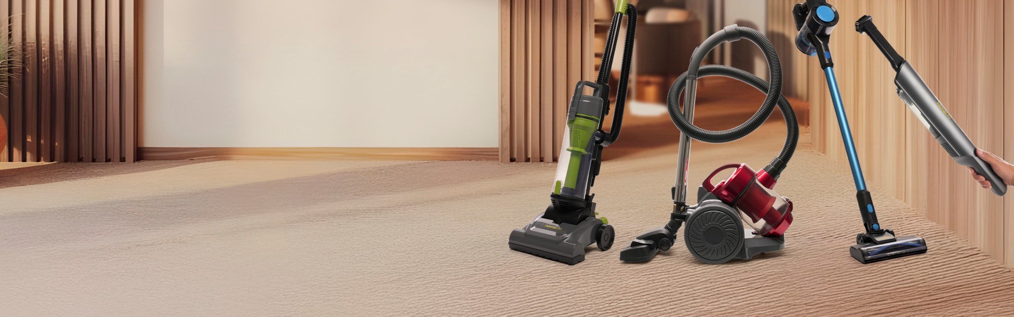 NEW CORDED AND CORDLESS VACUUMS