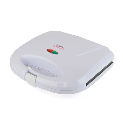 KitchenPerfected 2 Slice Sandwich & Omelette Maker - White