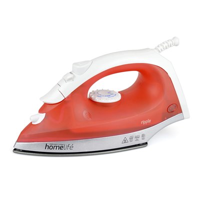 HomeLife 'Ripple' 1200w Steam Iron - Non-Stick Soleplate