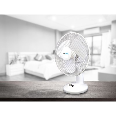 StayCool 16'' (40cm) Desk Fan - White