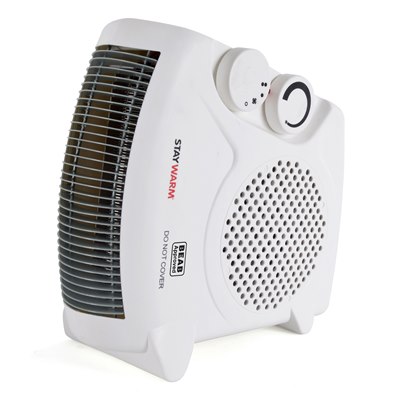 StayWarm 2000w Upright / Flatbed Fan Heater (BEAB Approved) - White