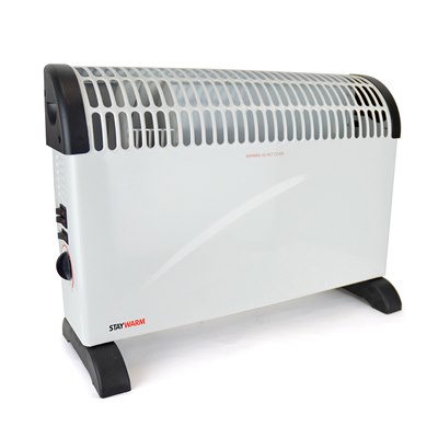 StayWarm 2000w Convector Heater with Fan Assist - White