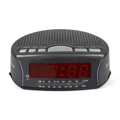 Lloytron 'Daybreak' Alarm Clock Radio - Black