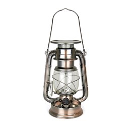 D1202CP HomeLife ''Nova Scotia'' Solar LED Storm Lamp - Copper