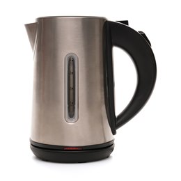 E1575BS KitchenPerfected 0.8ltr 4 cup Lightweight Cordless Kettle - Brushed Steel