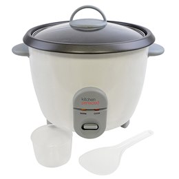 E3312 KitchenPerfected 700w 1.8Ltr Automatic Rice Cooker - White