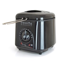 E6010BK-A KitchenPerfected 1.0Ltr Compact Deep Fryer - Black (IUEG)