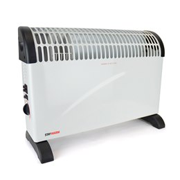 F2406WH StayWarm 2000w Convector Heater with Fan Assist - White