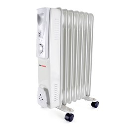 F2602GR StayWarm 1500w 7 Fin Oil Radiator - Grey