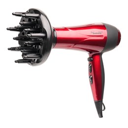 H1520RD Paul Anthony ''Ultra Pro'' 2200w Hair Dryer with Diffuser - Hot Red