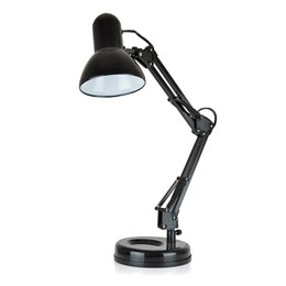 L945BK HomeLife 35w 'Swing Poise' Hobby Desk Lamp - Onyx Black