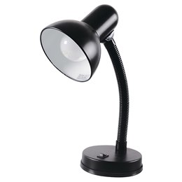 L958BK-16 HomeLife 35w 'Classic' Flexi Desk Lamp - Onyx Black