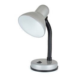 L958SV-16 HomeLife 35w 'Classic' Flexi Desk Lamp - Strato Silver